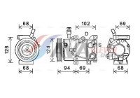Compressor, air conditioning