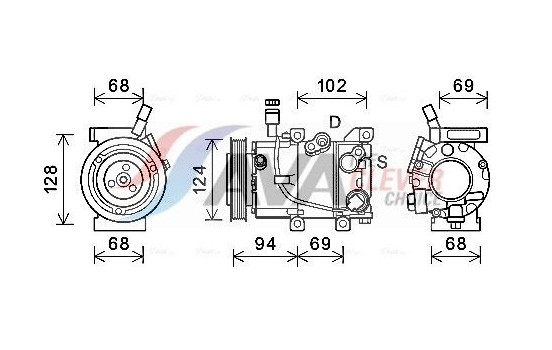 Compressor, air conditioning