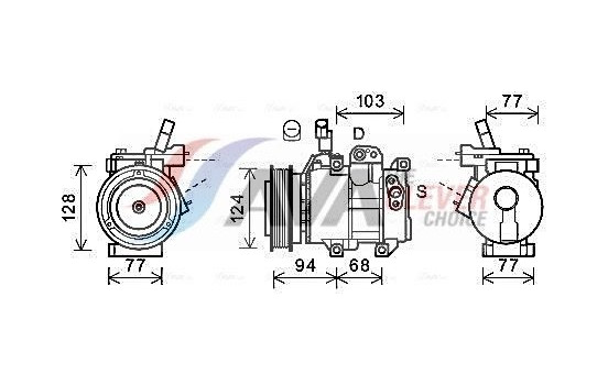 Compressor, air conditioning