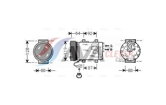 Compressor, air conditioning
