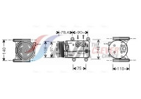 Compressor, air conditioning