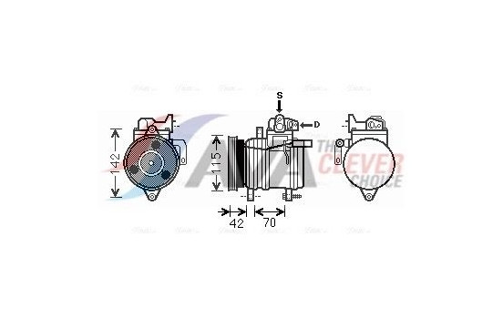 Compressor, air conditioning