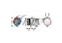 Compressor, air conditioning