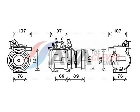 Compressor, air conditioning