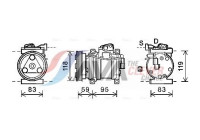 Compressor, air conditioning