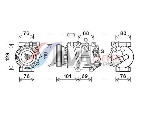Compressor, air conditioning