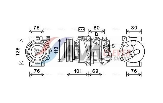 Compressor, air conditioning