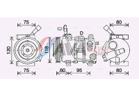 Compressor, air conditioning