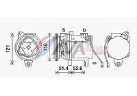 Compressor, air conditioning