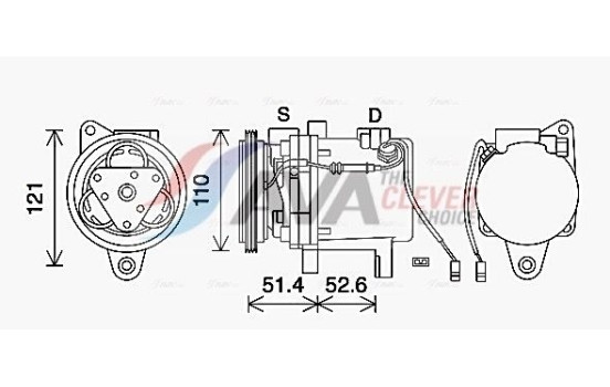 Compressor, air conditioning