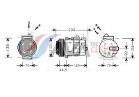 Compressor, air conditioning