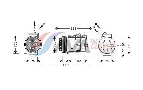 Compressor, air conditioning