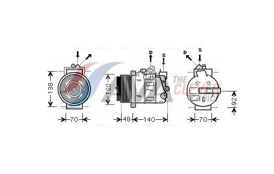 Compressor, air conditioning