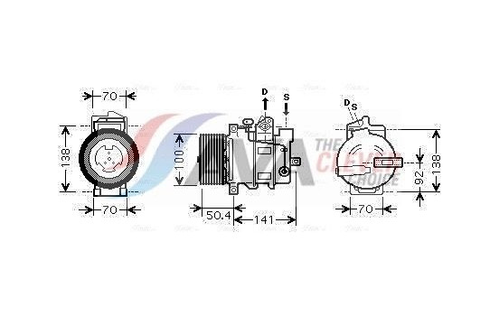 Compressor, air conditioning