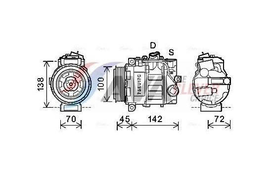 Compressor, air conditioning