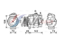 Compressor, air conditioning
