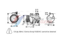 Compressor, air conditioning