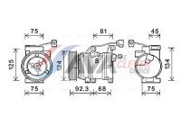 Compressor, air conditioning