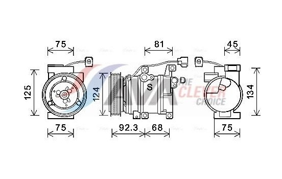 Compressor, air conditioning