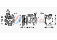 Compressor, air conditioning