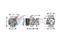 Compressor, air conditioning