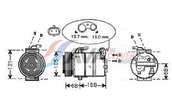 Compressor, air conditioning