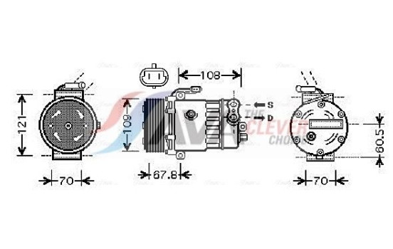 Compressor, air conditioning