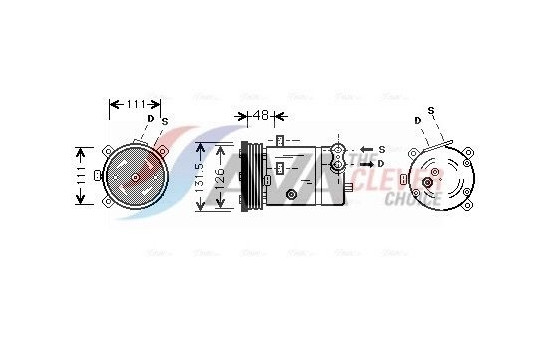 Compressor, air conditioning