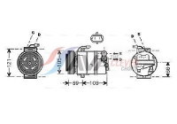 Compressor, air conditioning