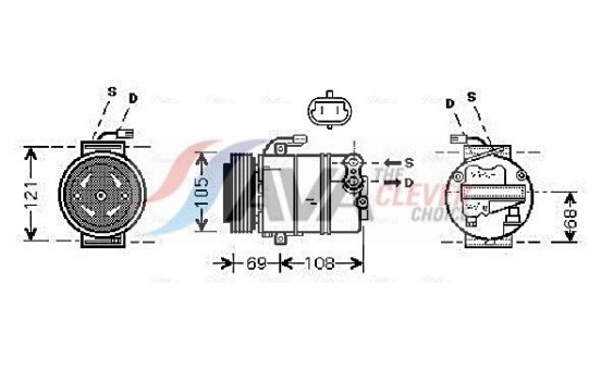 Compressor, air conditioning