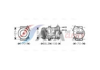 Compressor, air conditioning