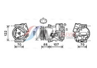 Compressor, air conditioning