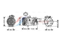 Compressor, air conditioning