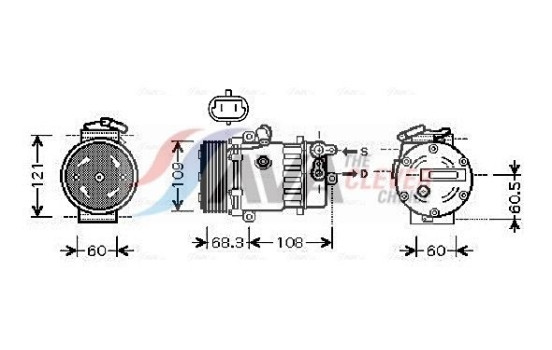 Compressor, air conditioning