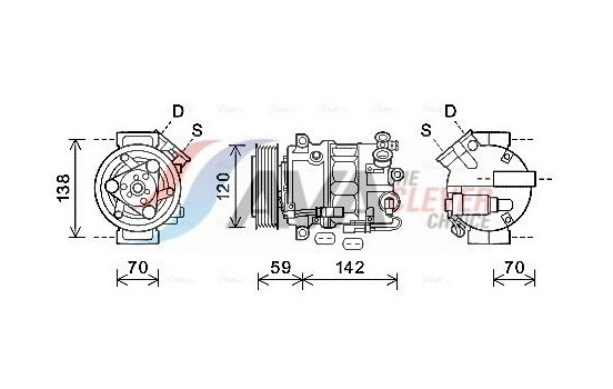 Compressor, air conditioning