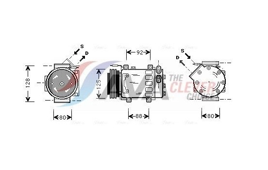 Compressor, air conditioning