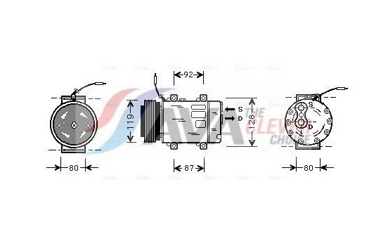 Compressor, air conditioning