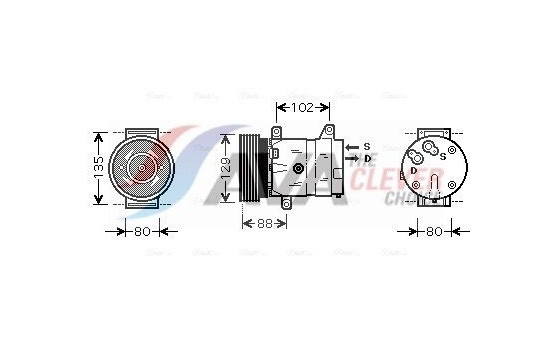 Compressor, air conditioning