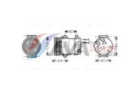 Compressor, air conditioning