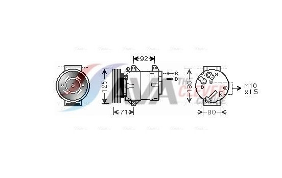 Compressor, air conditioning