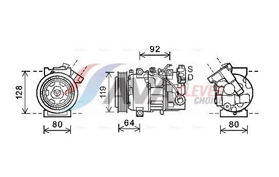Compressor, air conditioning