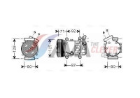 Compressor, air conditioning