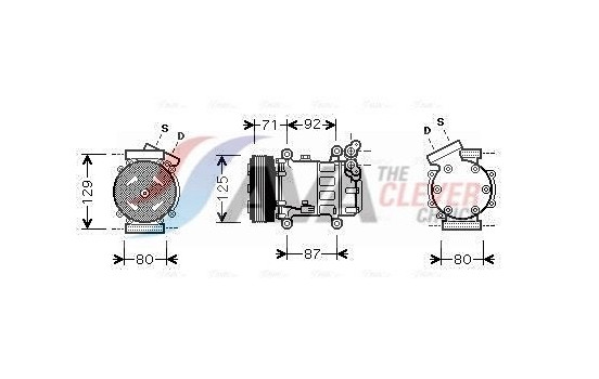 Compressor, air conditioning