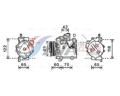 Compressor, air conditioning