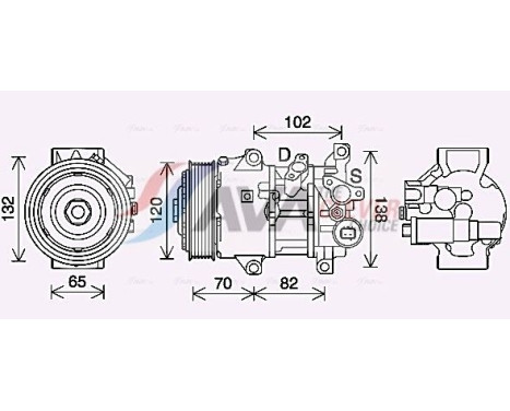 Compressor, air conditioning