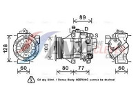 Compressor, air conditioning