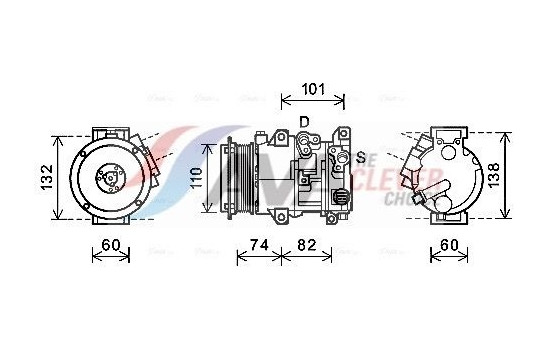 Compressor, air conditioning