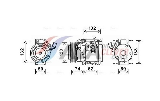 Compressor, air conditioning