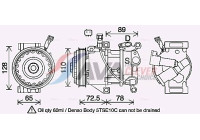 Compressor, air conditioning