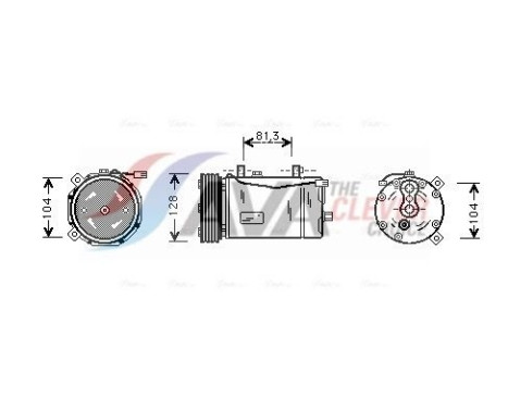 Compressor, air conditioning